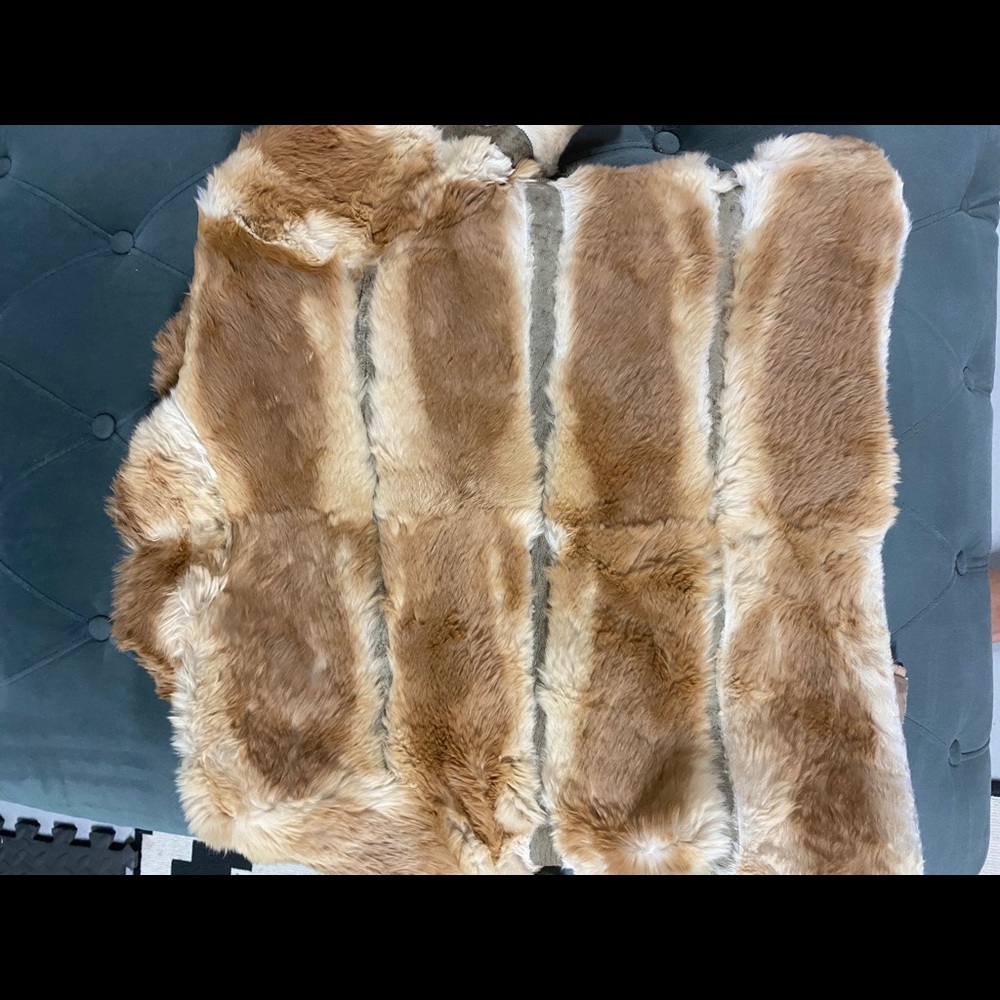 Real Rabbit fur jacket - Picture 3 of 3